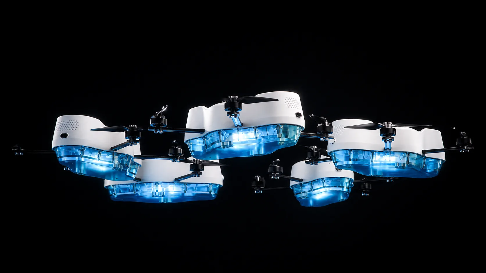 Starbound Labs drone light show — formation 14