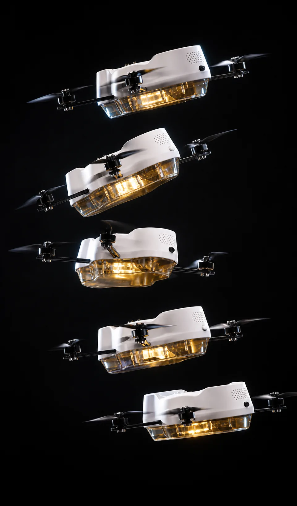 Starbound Labs drone light show — formation 12
